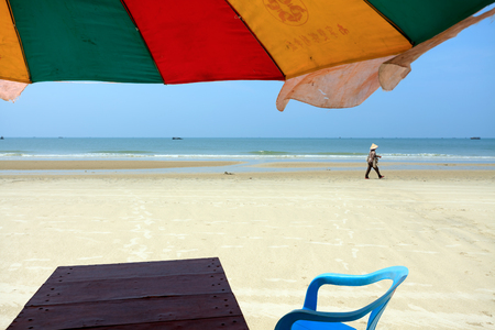 Sunny days seaside sceneryのeditorial素材