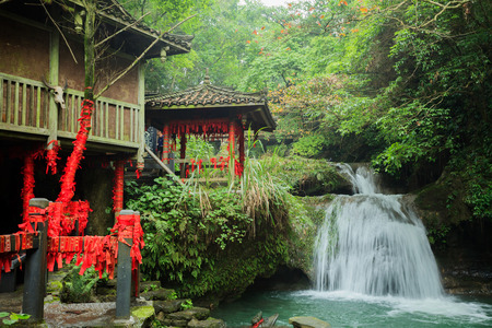 The Miao village sceneryのeditorial素材