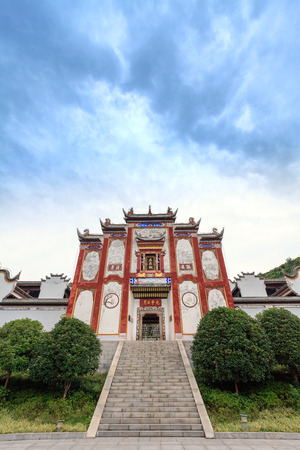 Sunny days, Temple sceneのeditorial素材