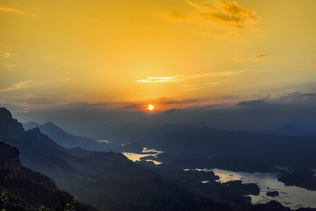Sky Caixia hills is spectacularの写真素材