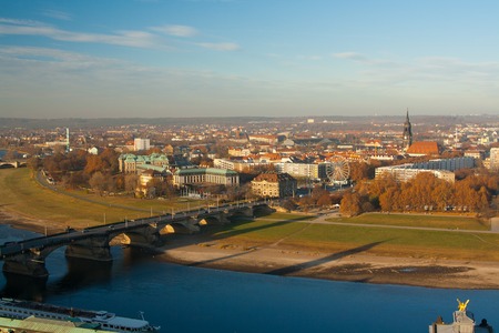 Old Town Germany. Fly view.の写真素材
