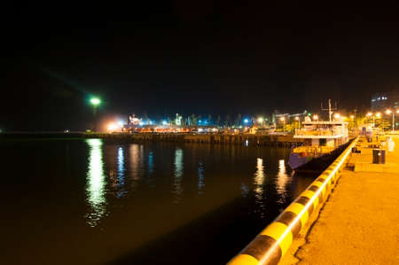 Night promenadeの写真素材