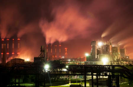 Metallurgical plant-3の写真素材