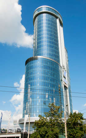 Chelyabinsk, Russia, August 13, 2015: business hall Bovid in the city of Chelyabinsk, Russiaのeditorial素材