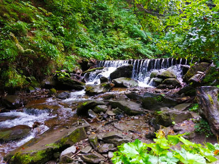 River in the mountainsの写真素材