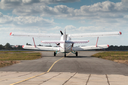 Plane taking off