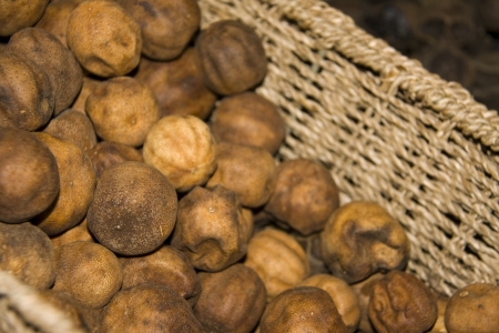 Dryed Lemons in the shop Usefull in Parsian Iranian  cousineの写真素材