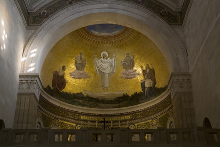 Inside of Transfiguration Church , Israel.のeditorial素材