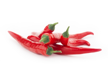 Red hot chili peppers の写真素材