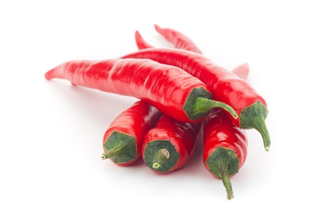 Red hot chili peppers の写真素材