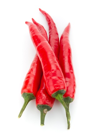 Red hot chili peppers の写真素材