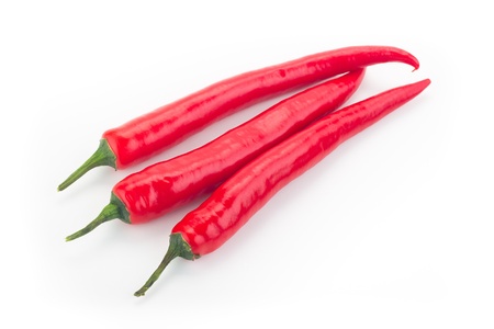 Red hot chili peppers.の写真素材