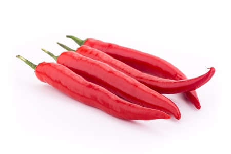 Red hot chili peppers.の写真素材
