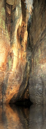 View of Marble Arch cave in Enniskillen Fermanaghの写真素材