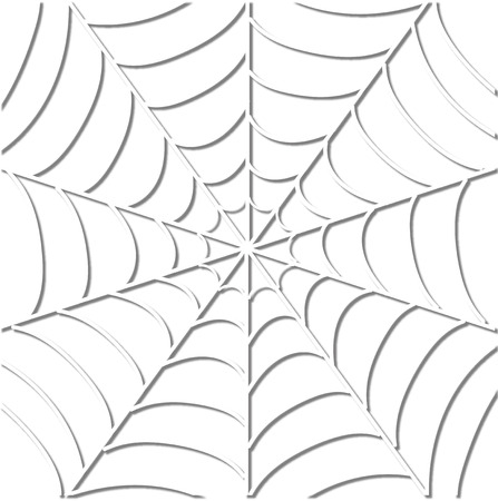 Vector illustration of isolated cobwebのイラスト素材