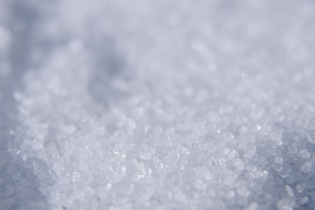 Macro shot of the salt as backgroundの写真素材