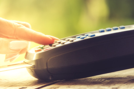 Credit card payment, buy and sell products & service.の写真素材