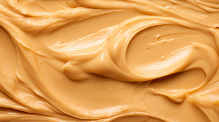 peanut butter spread background. ai generativeの素材