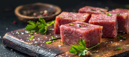 delicious chopped corned beefの素材