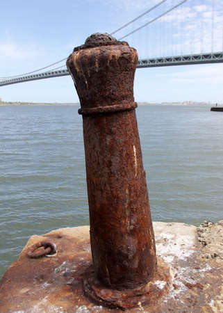 New York, NY, USA - May 1, 2013: 2007 BELL HELICOPTER TEXTRON CANADA 206L-4, Registration N406MR, seen over Downtown Heliportのeditorial素材