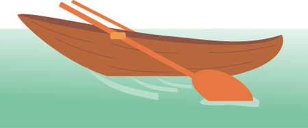 Easy boatのイラスト素材