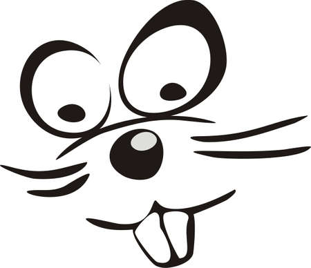 Cheerful physiognomyのイラスト素材