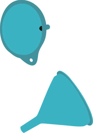 Funnel for waterのイラスト素材