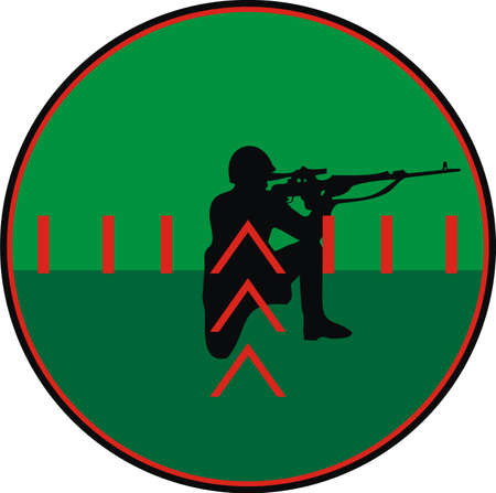 Hunting for the sniperのイラスト素材