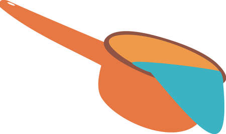 Ladle with waterのイラスト素材