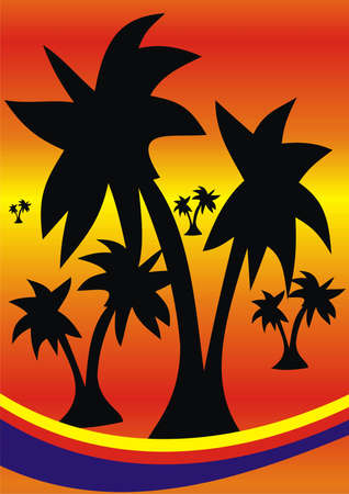 Palm treeのイラスト素材