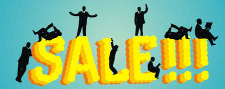 Favourable saleのイラスト素材