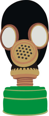 Gas maskのイラスト素材