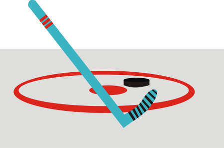 Game in hockeyのイラスト素材
