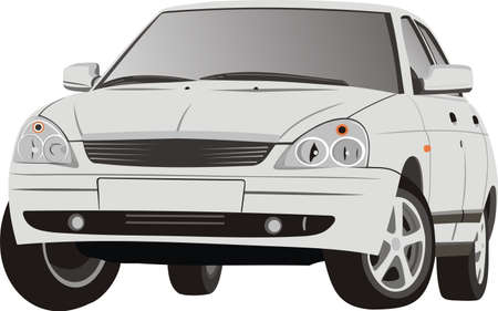 The beautiful carのイラスト素材