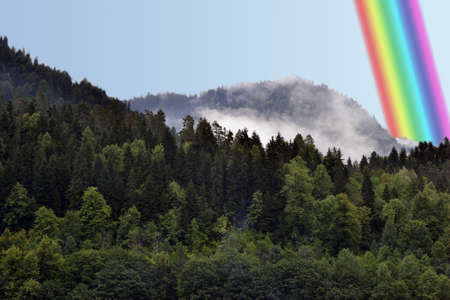 Mountain landscapeの写真素材