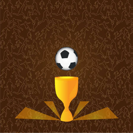 Football cupのイラスト素材