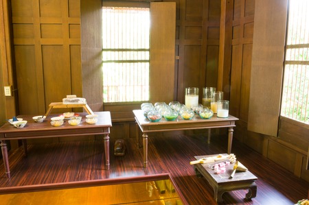 Thai dessert is a delicious food.の写真素材