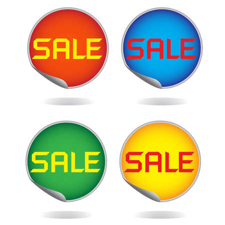 sale icon set vectorのイラスト素材