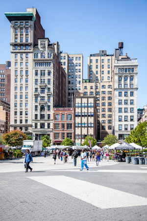 Union Square Greenmarket in New York Cityのeditorial素材