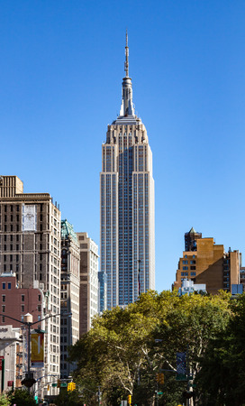 Empire State Building in New York Cityのeditorial素材