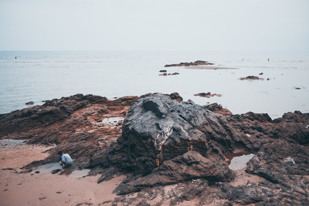Landscape of the seasideの写真素材