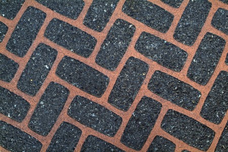 Asphalt and brick textured background image