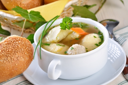 Delicious wedding soupの写真素材