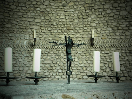 Still life with Jesusの写真素材