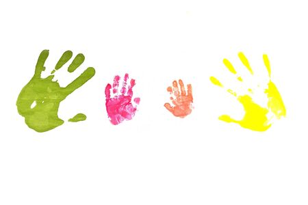 Prints of family membersの写真素材