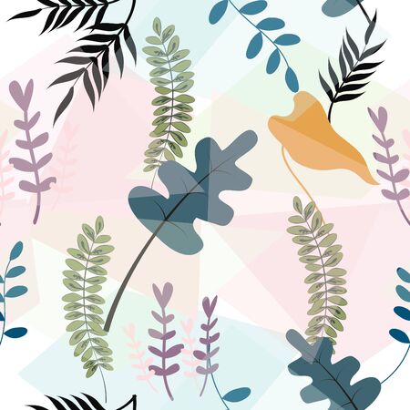 Abstract floral surface pattern seamless background vector illustration for designのイラスト素材