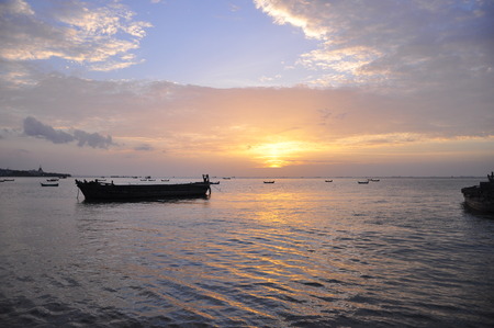 sunsetの写真素材