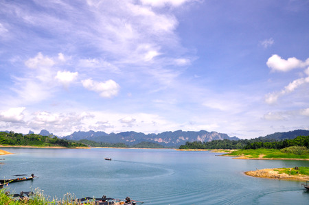 khao sok national park at suratthani,Thailandの写真素材
