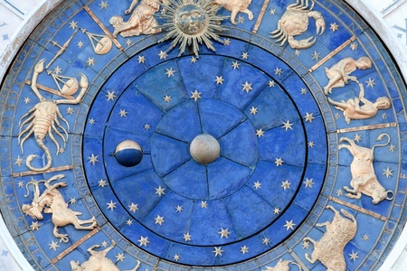 St Marks Astronomical Clockの写真素材
