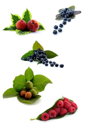Ripe fruit, autumnal harvest time, raw fresh foodの写真素材